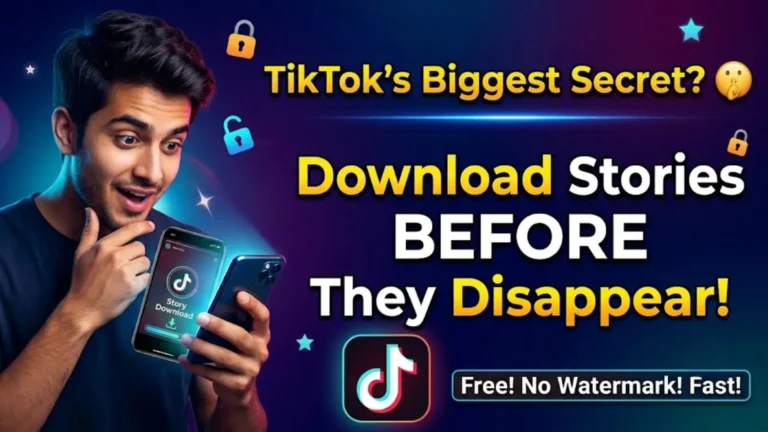 SS TikTok Story Downloader – Download TikTok Stories Without Watermark for Free
