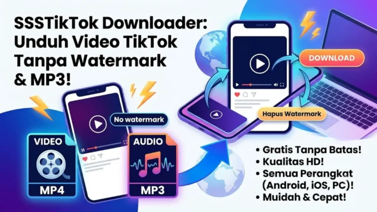 SSSTikTok Downloader: Unduh Video TikTok Tanpa Watermark in HD MP4 & MP3 for Free