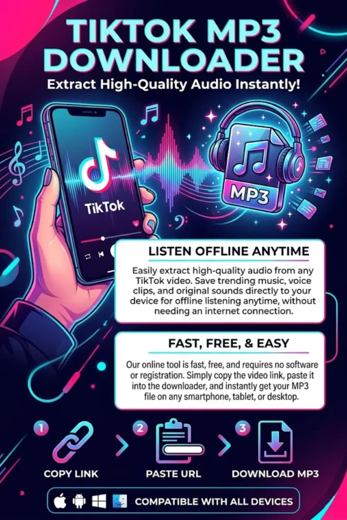 TikTok MP3 Downloader – Download TikTok Audio, Songs & Music in High Quality