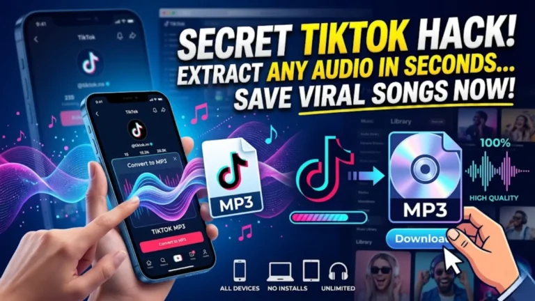 TikTok MP3 Downloader – Download TikTok Audio, Songs & Music in High Quality