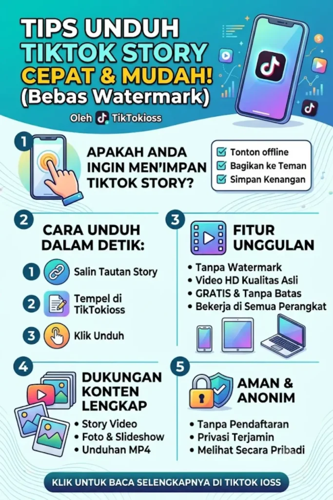 TikTok Story Download by TikTokioss Tanpa Watermark dalam Kualitas HD dan Format MP4