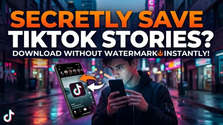 TikTok Story Download by TikTokioss Without Watermark in HD And in MP4
