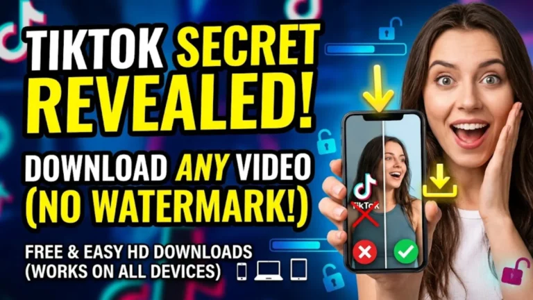 TikTok Video Downloader: Download TikTok Videos Without Watermark in HD Quality