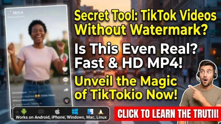 TikTokio – The Best Free TikTok Video Downloader Without Watermark in HD