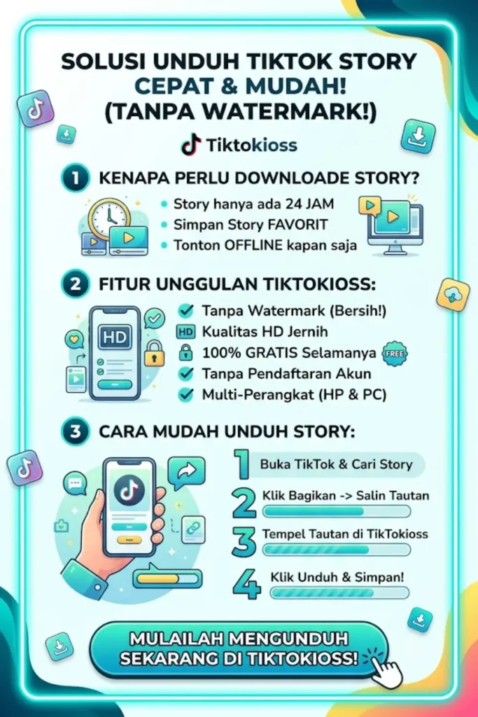 Tiktokioss TikTok Story Downloader: Unduh Story TikTok Tanpa Watermark dalam Kualitas HD