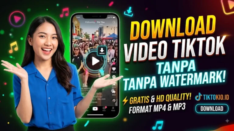 TikTokio – Free TikTok Video Downloader Without Watermark (MP4 & MP3)