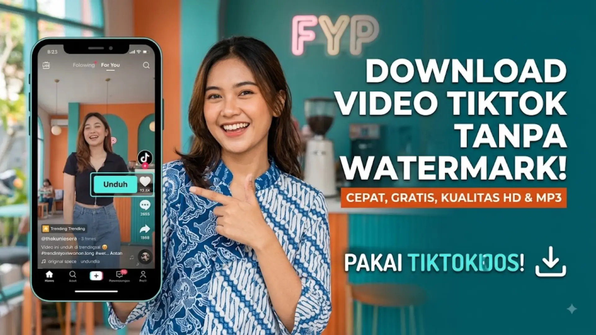 Tiktokioss TikTok Video Downloader – Unduh Video TikTok Tanpa Watermark in HD