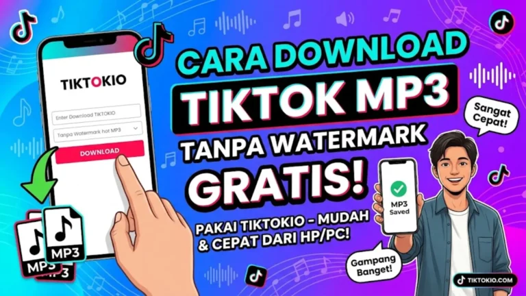 TikTok MP3 Downloader – TikTokio  Free Video Downloader Tool