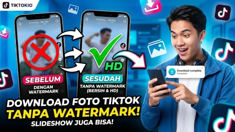 Cara Download Slideshow dan Foto TikTok Tanpa Watermark