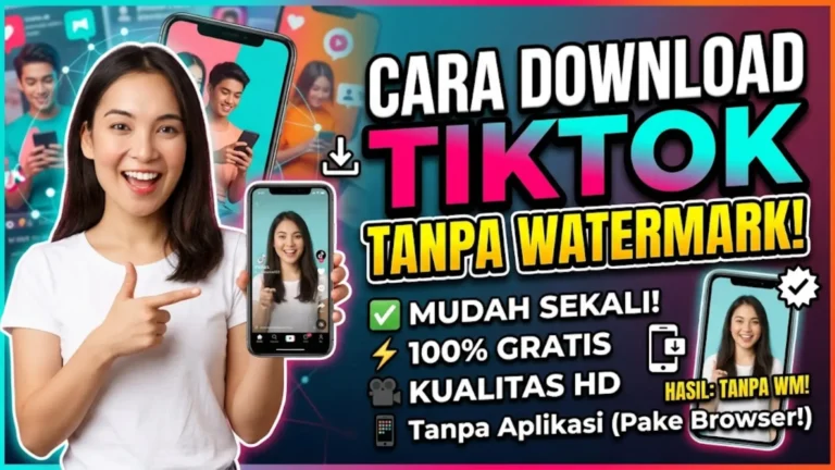 Download TikTok Tanpa Watermark Cara Simpan Video TikTok dengan Mudah