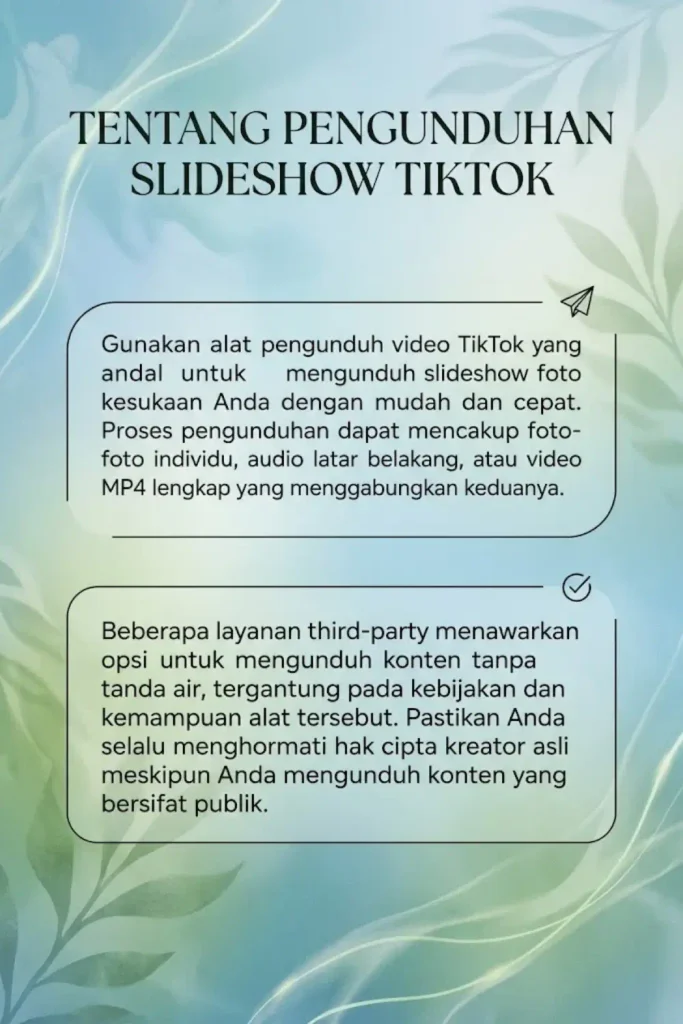 How to Download TikTok Slideshow Photos and Music Without a Watermark